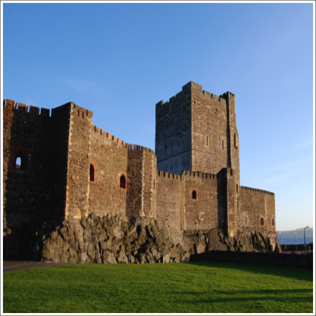 Carrickfergus Castle - In 1215 William Uvedale was to be released from Carrickfergus Castle in Ireland